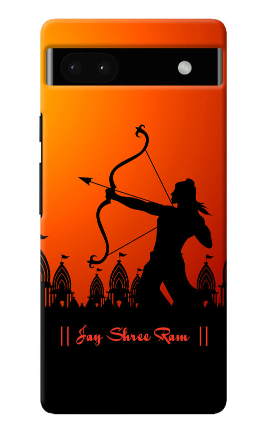 Lord Ram - 4 Google Pixel 6A Back Cover