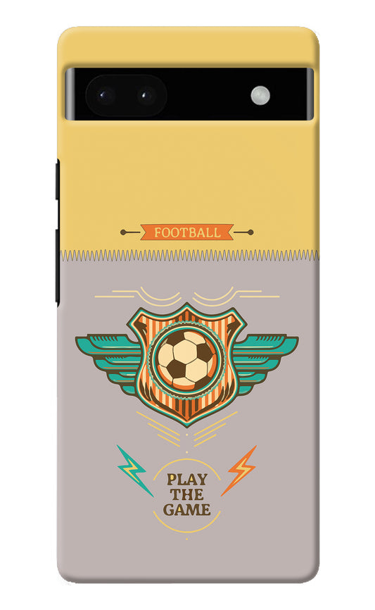 Football Google Pixel 6A Back Cover