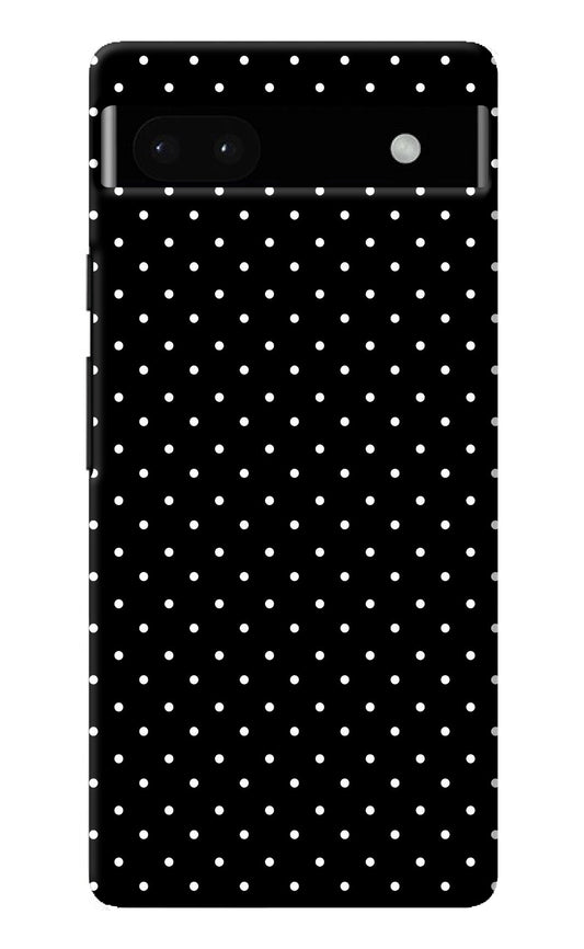 White Dots Google Pixel 6A Back Cover