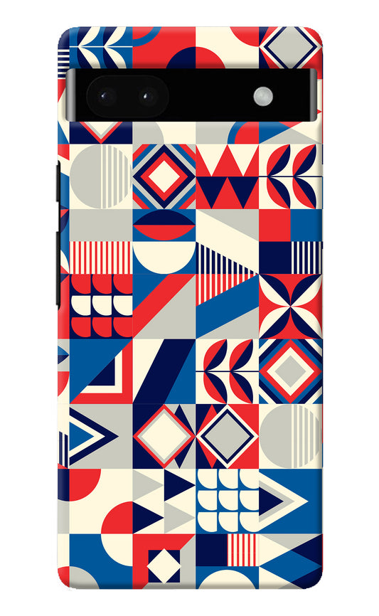 Colorful Pattern Google Pixel 6A Back Cover
