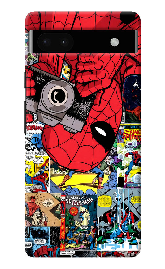 Spider Man Google Pixel 6A Back Cover