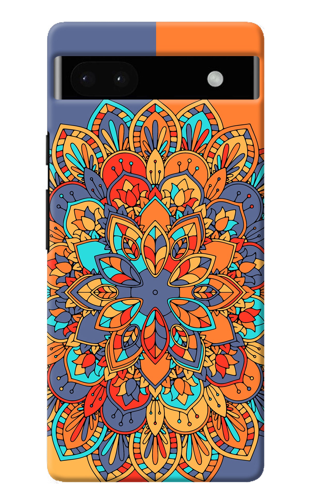 Color Mandala Google Pixel 6A Back Cover