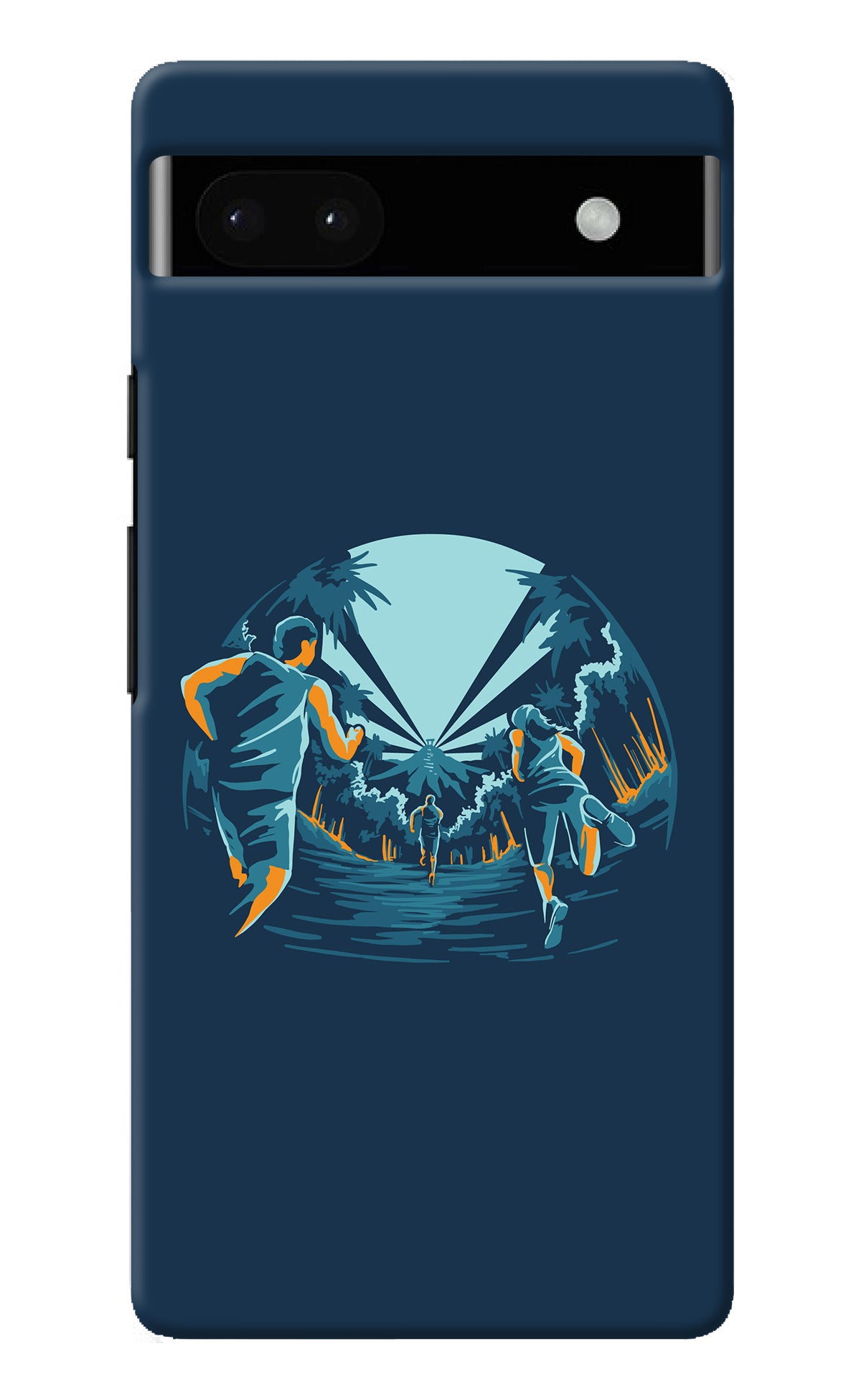 Team Run Google Pixel 6A Back Cover