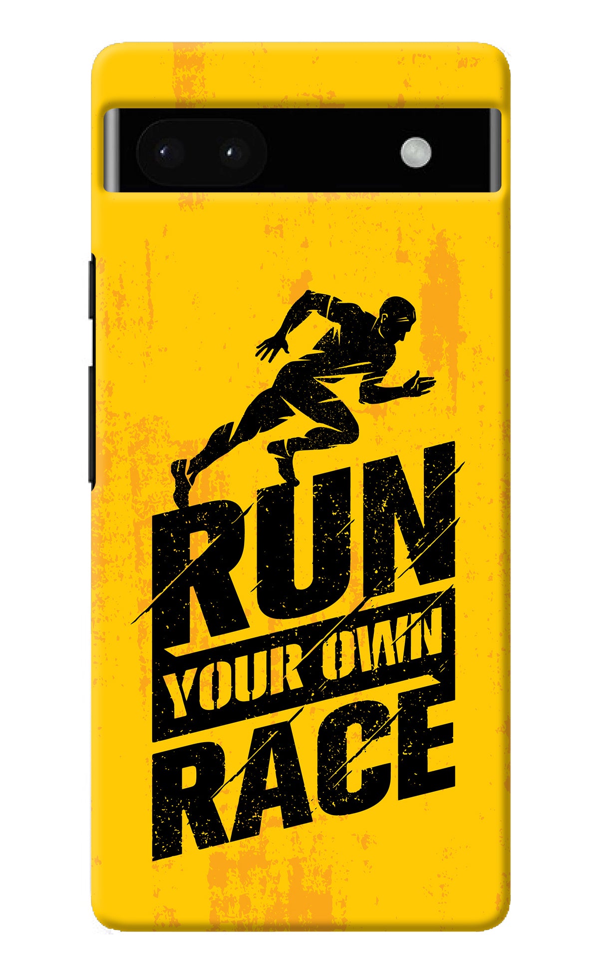 Run Your Own Race Google Pixel 6A Back Cover