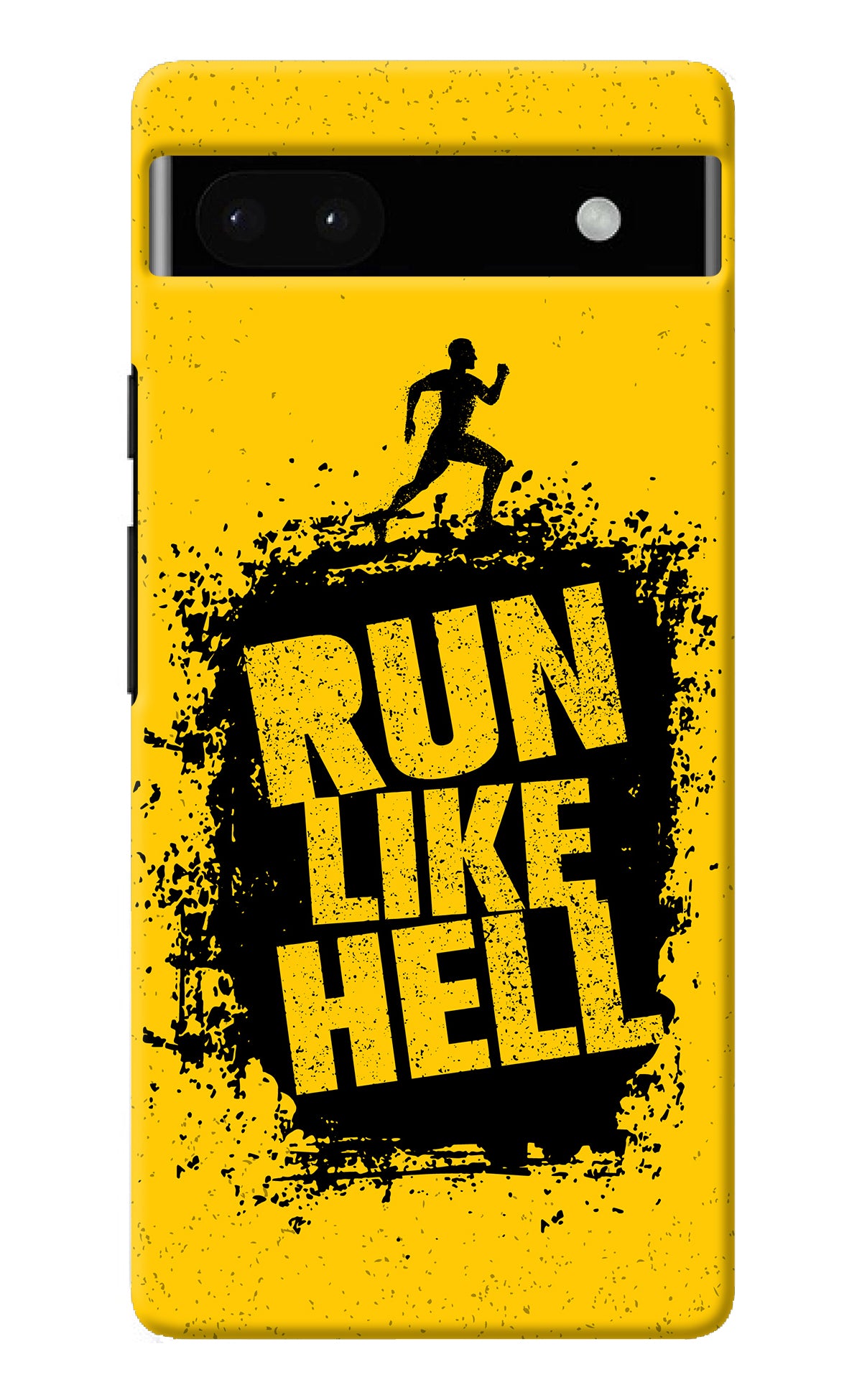 Run Like Hell Google Pixel 6A Back Cover