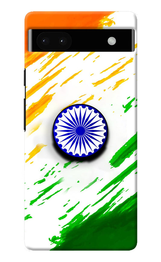 Indian Flag Ashoka Chakra Google Pixel 6A Pop Case