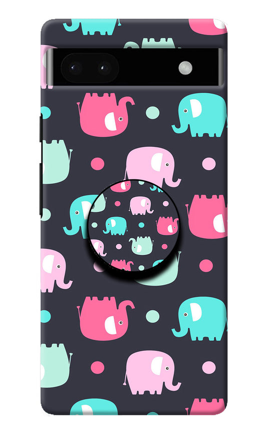 Baby Elephants Google Pixel 6A Pop Case