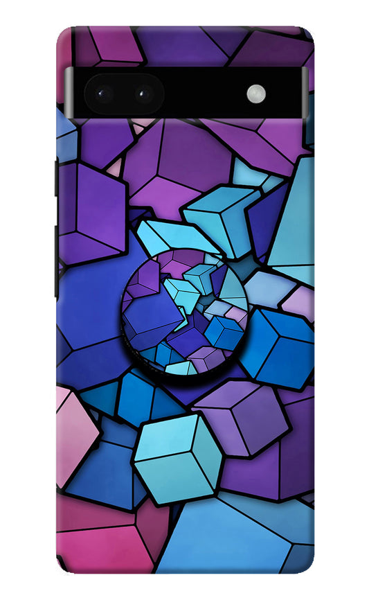 Cubic Abstract Google Pixel 6A Pop Case