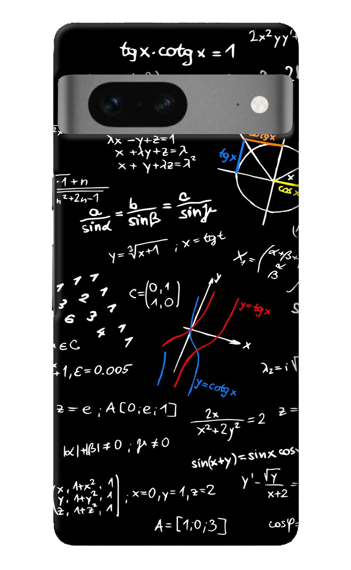 Mathematics Formula Google Pixel 7 Back Cover