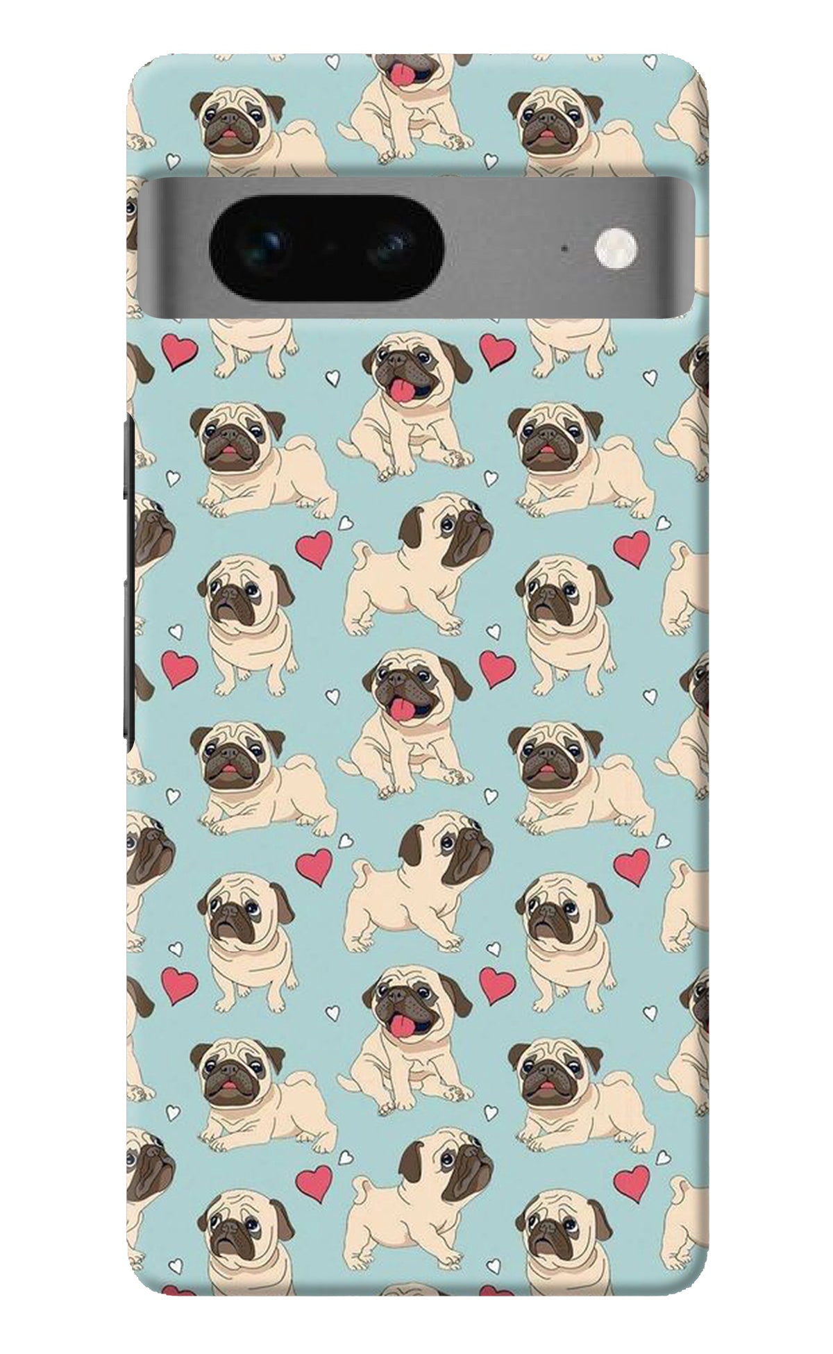 Pug Dog Google Pixel 7 Back Cover