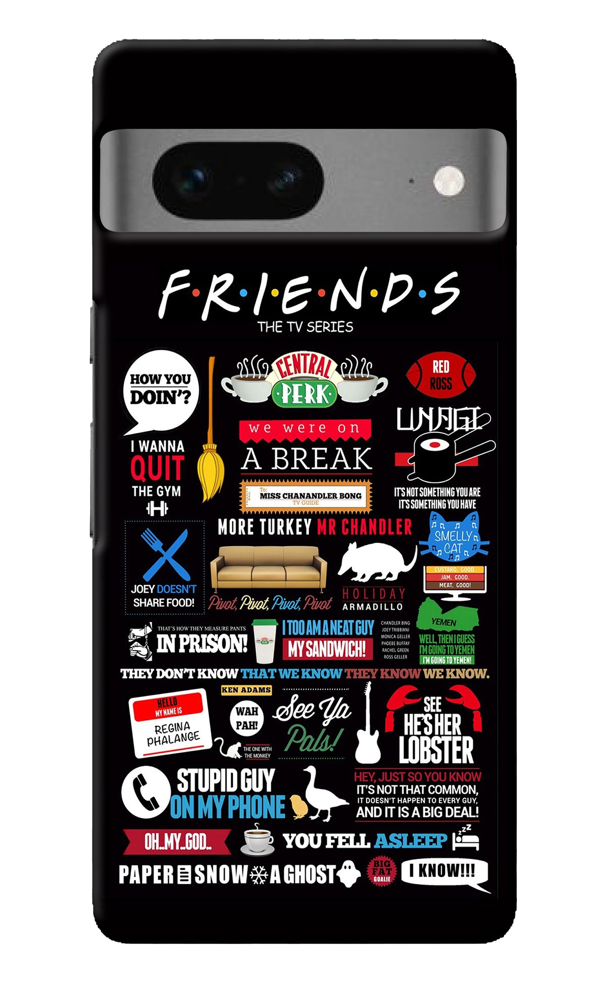 FRIENDS Google Pixel 7 Back Cover