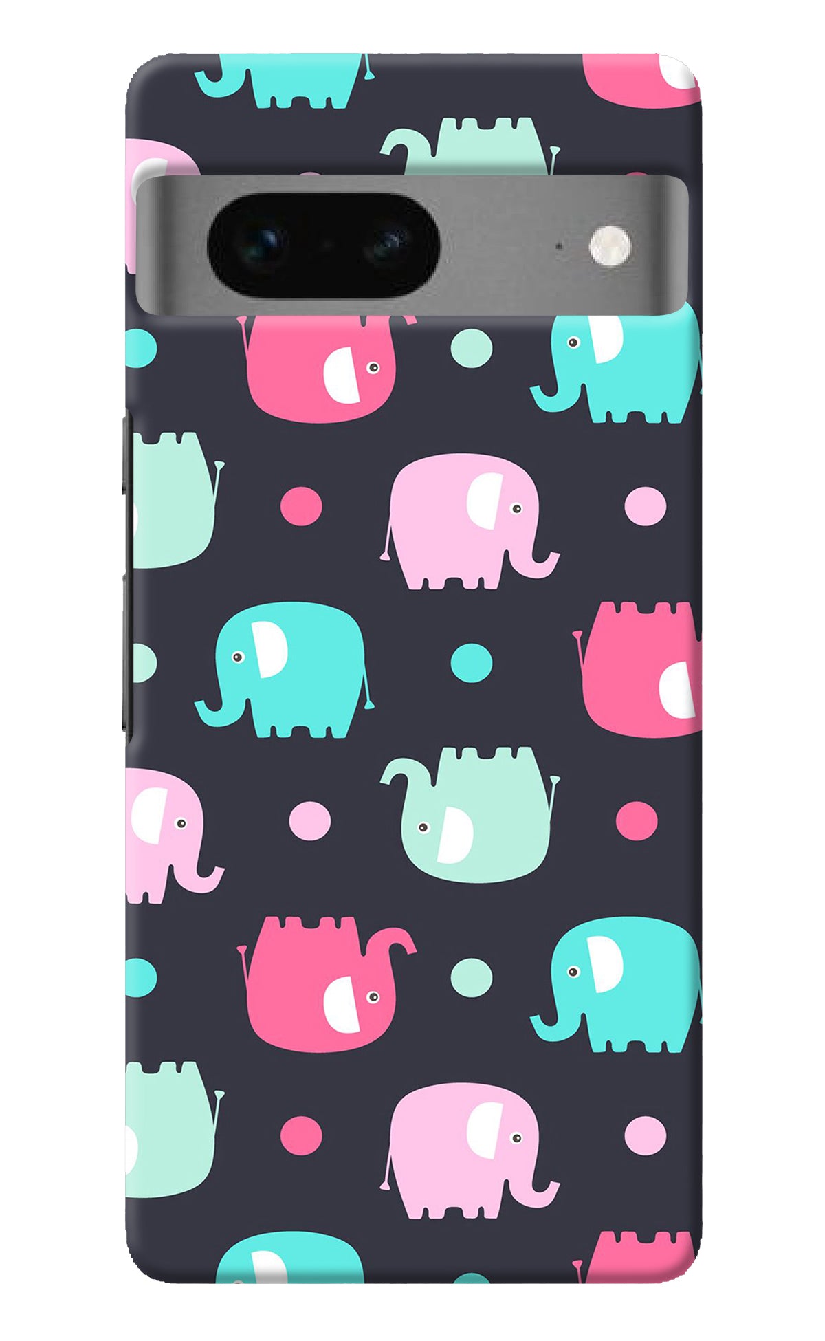 Elephants Google Pixel 7 Back Cover