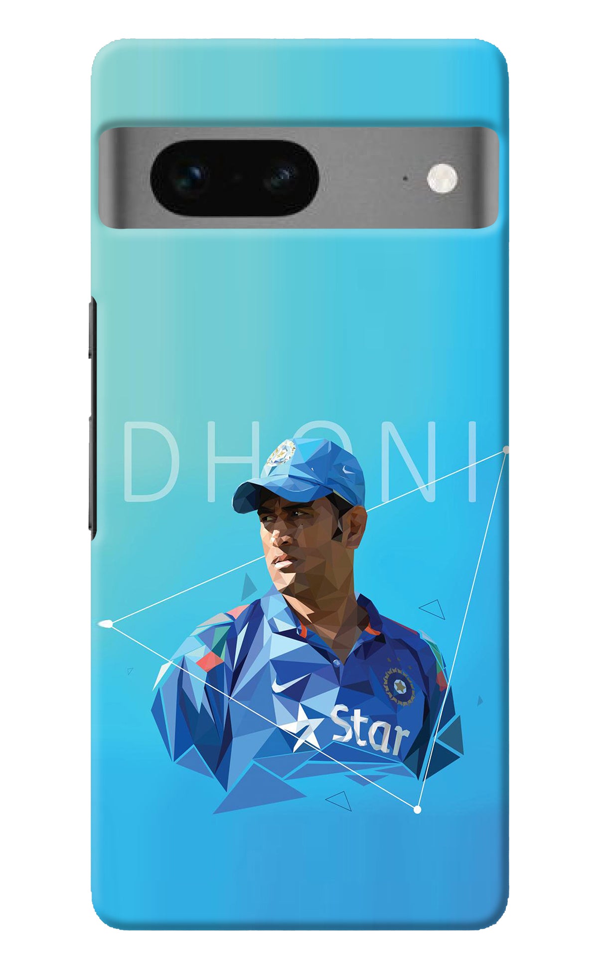 Dhoni Artwork Google Pixel 7 Back Cover