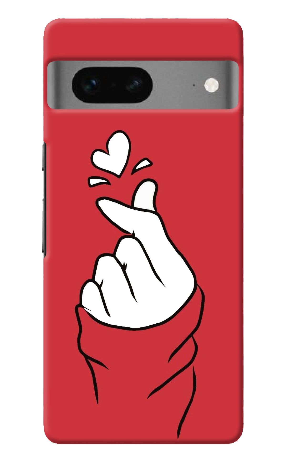 Korean Love Sign Google Pixel 7 Back Cover