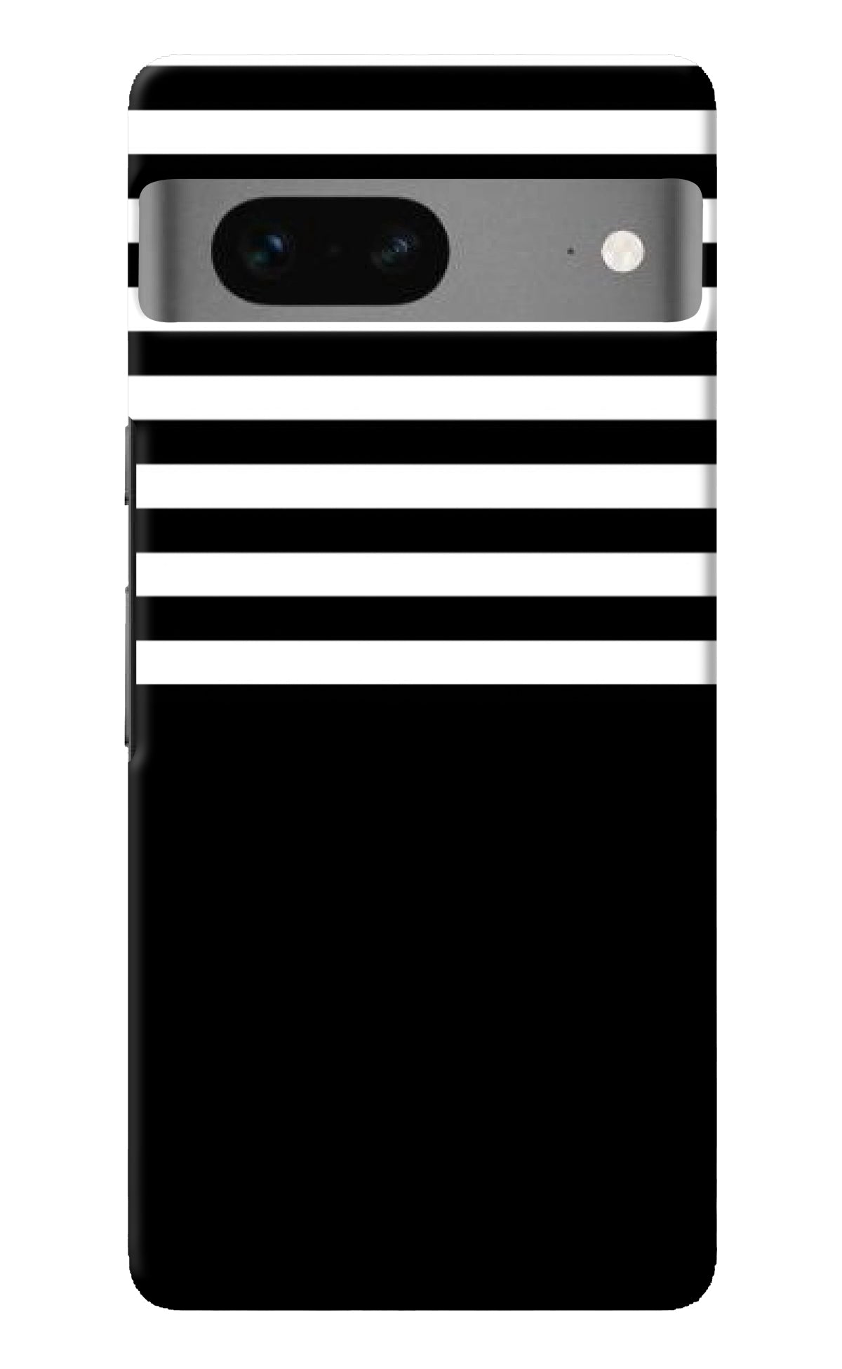 Black and White Print Google Pixel 7 Back Cover