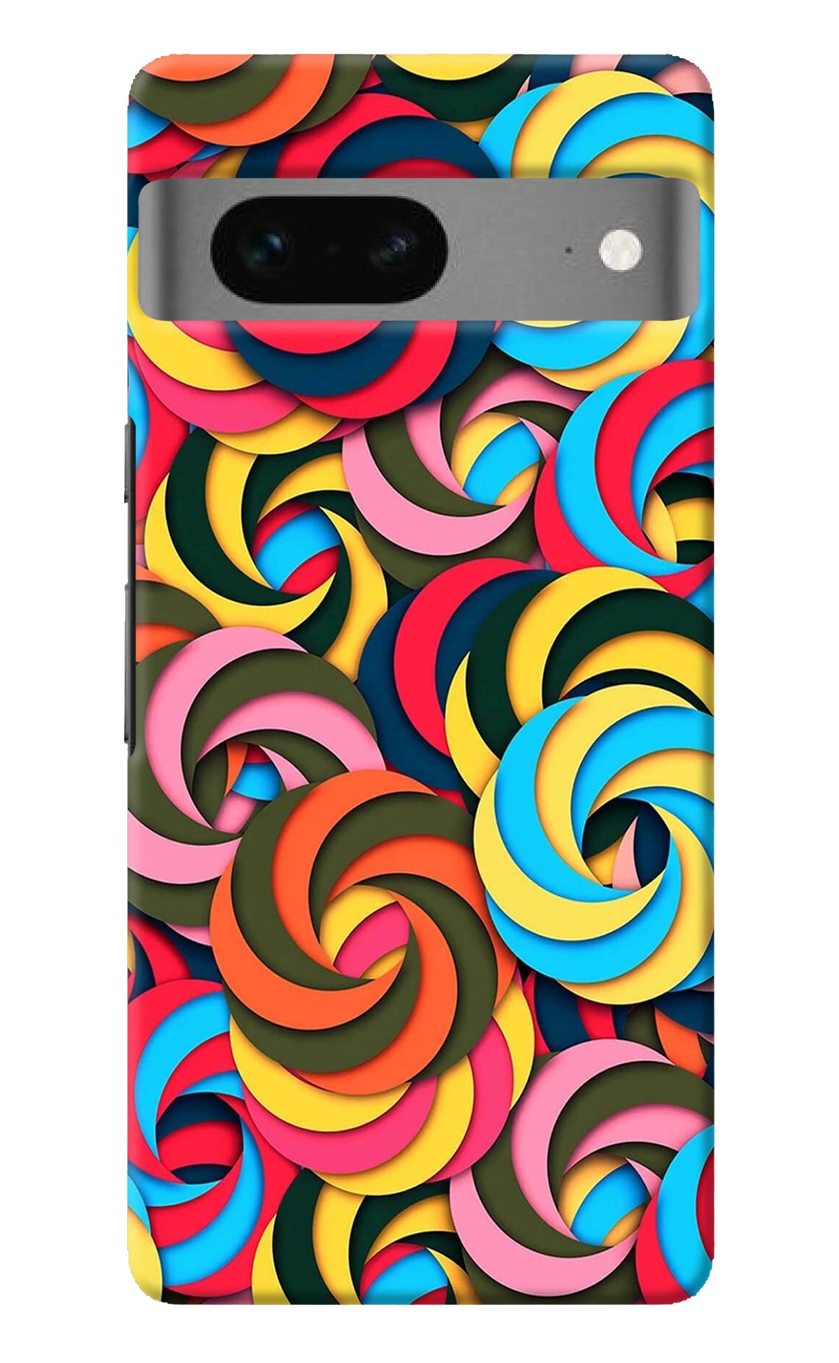 Spiral Pattern Google Pixel 7 Back Cover