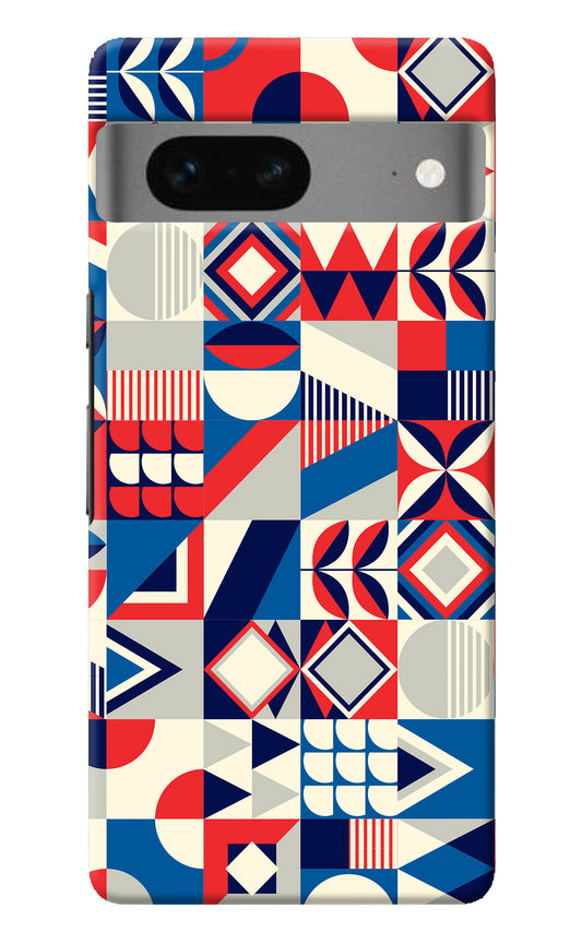 Colorful Pattern Google Pixel 7 Back Cover