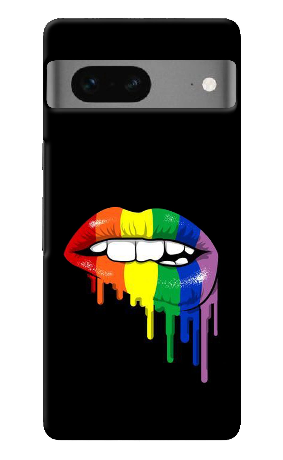 Lips Biting Google Pixel 7 Back Cover