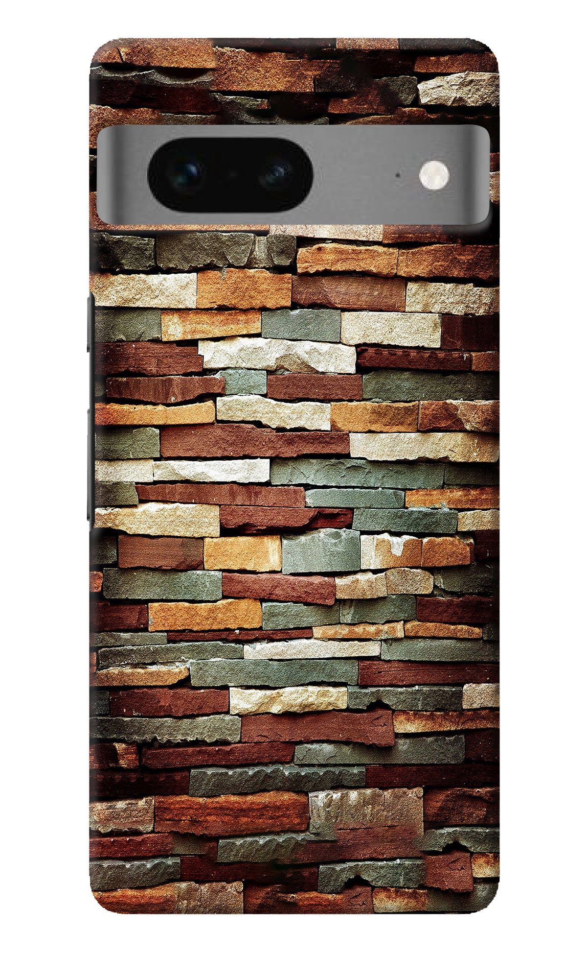 Bricks Pattern Google Pixel 7 Back Cover