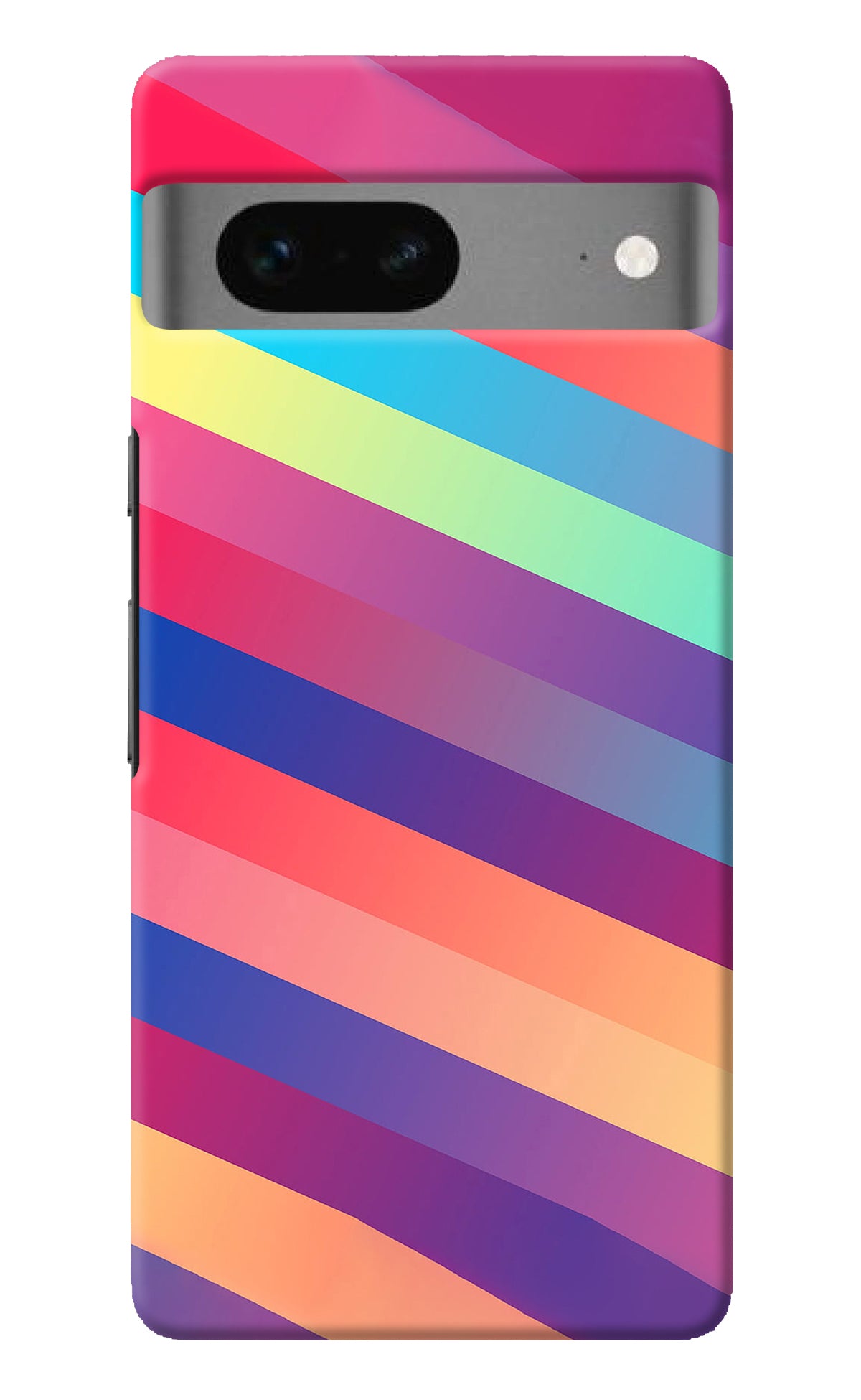 Stripes color Google Pixel 7 Back Cover