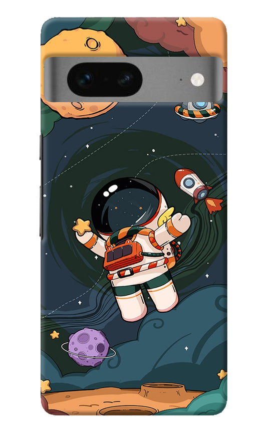Cartoon Astronaut Google Pixel 7 Back Cover