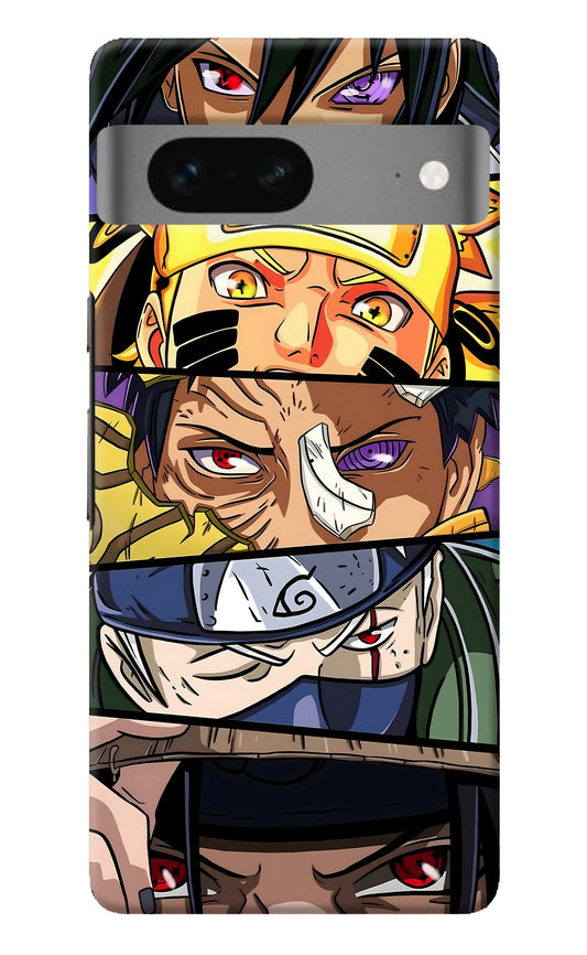 Naruto Character Google Pixel 7 Back Cover