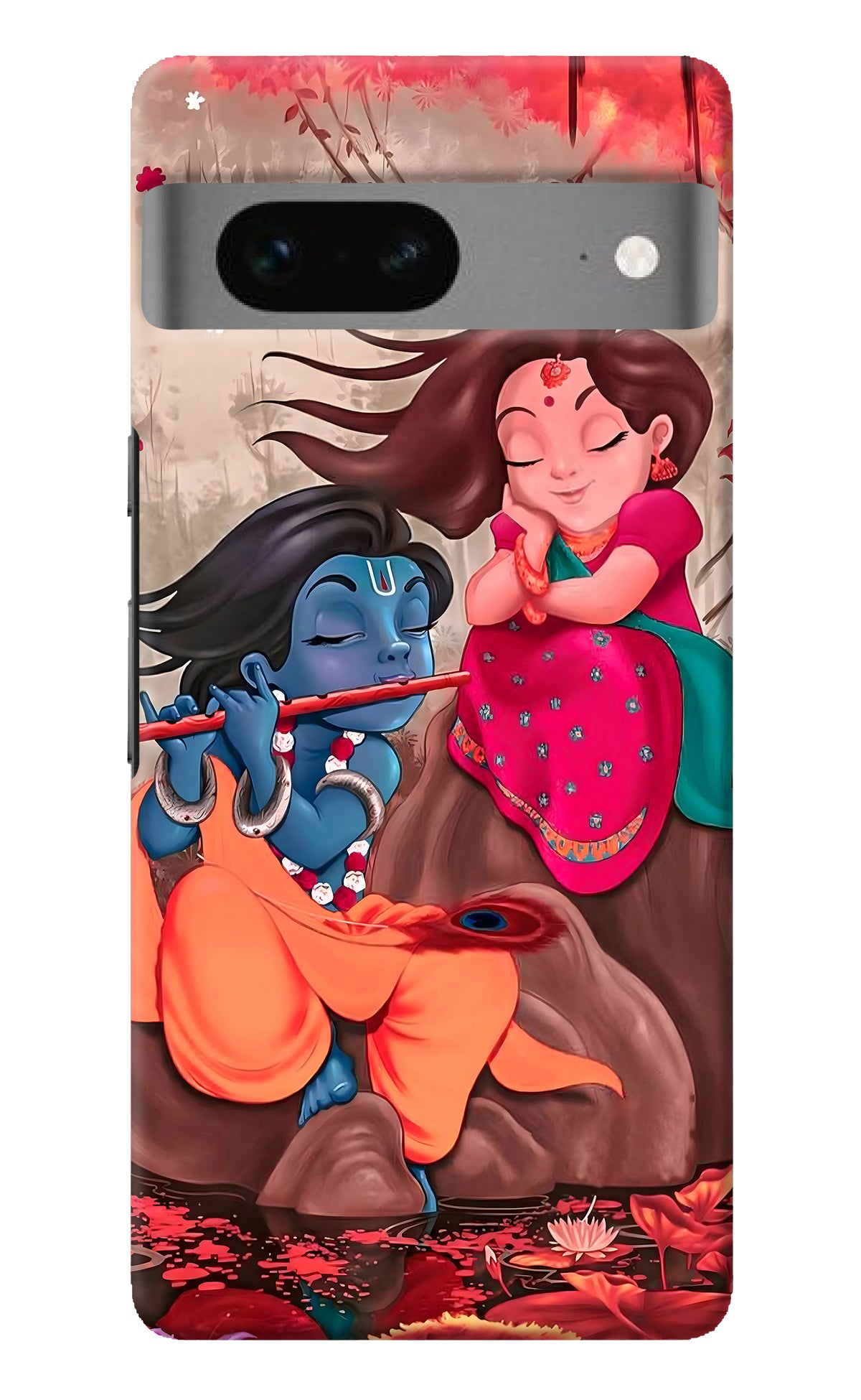 Radhe Krishna Google Pixel 7 Back Cover