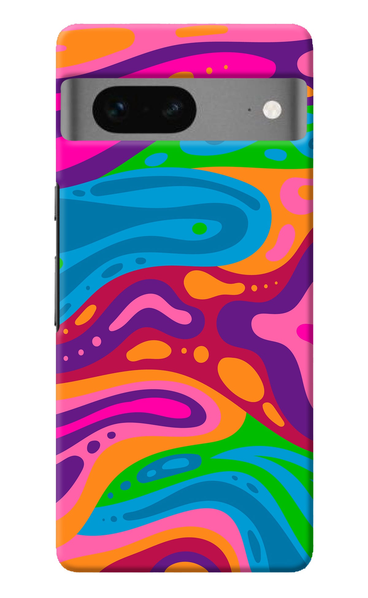 Trippy Pattern Google Pixel 7 Back Cover