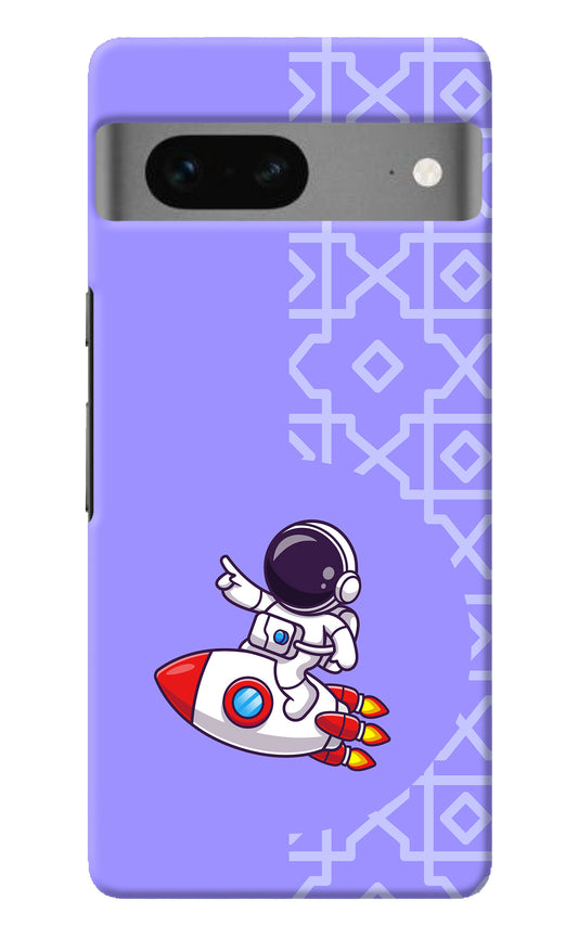 Cute Astronaut Google Pixel 7 Back Cover