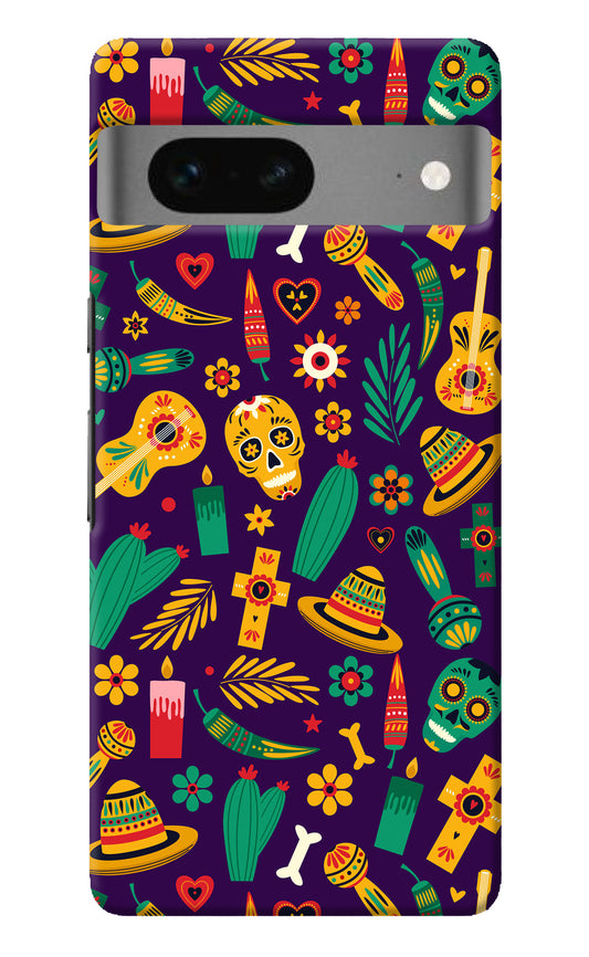 Mexican Artwork Google Pixel 7 Back Cover