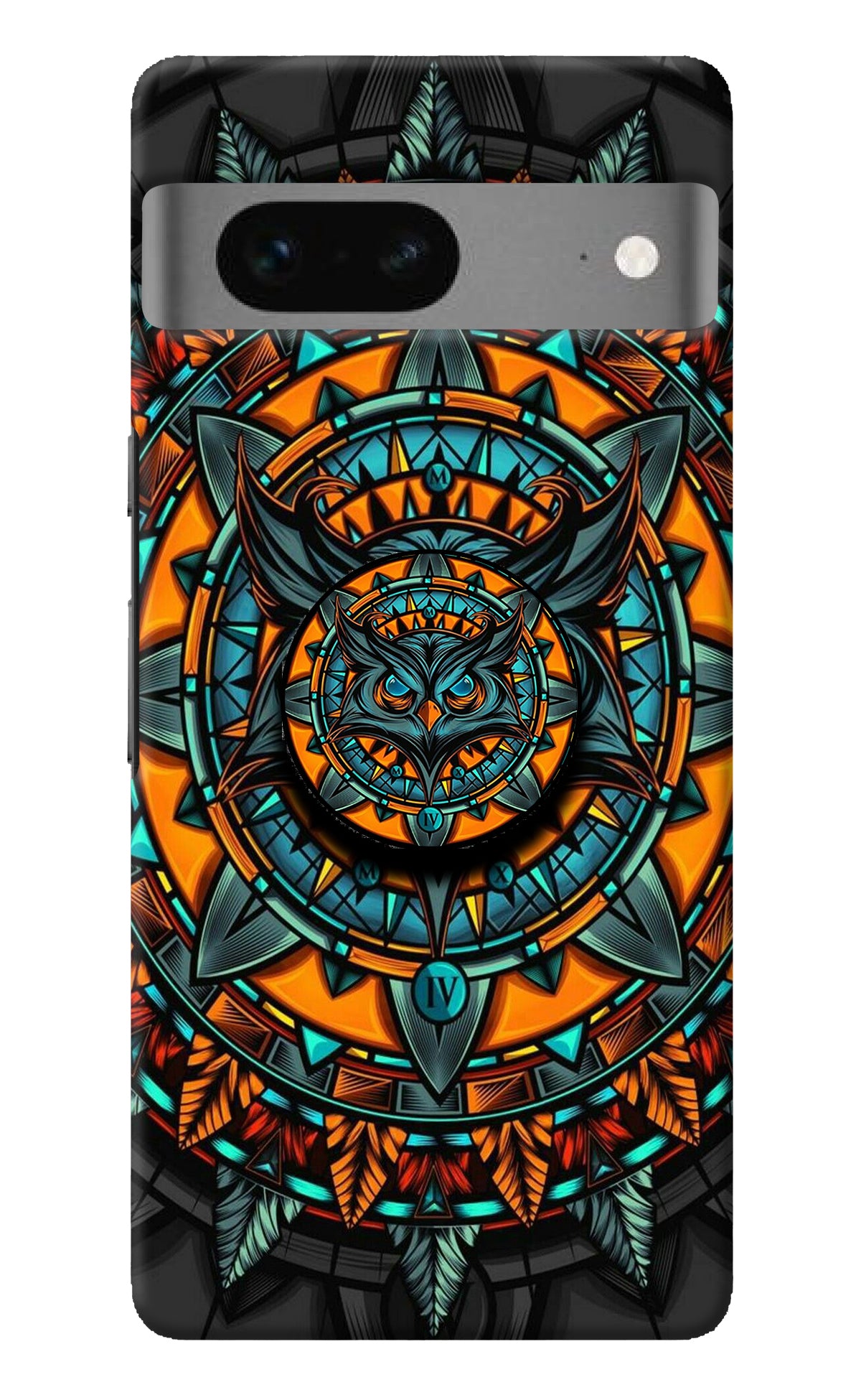 Angry Owl Google Pixel 7 Pop Case