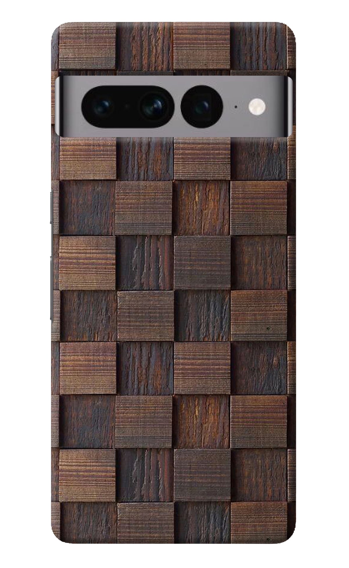 Wooden Cube Design Google Pixel 7 Pro Back Cover