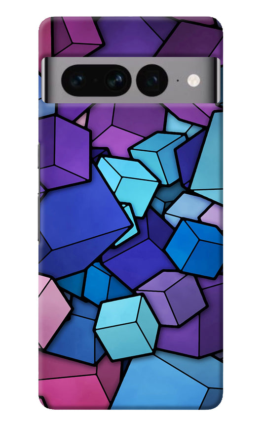 Cubic Abstract Google Pixel 7 Pro Back Cover