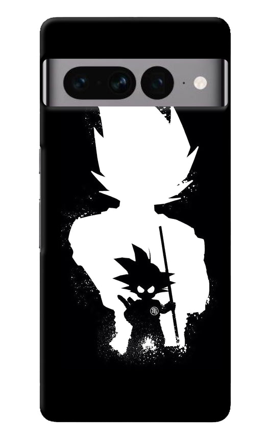 Goku Shadow Google Pixel 7 Pro Back Cover