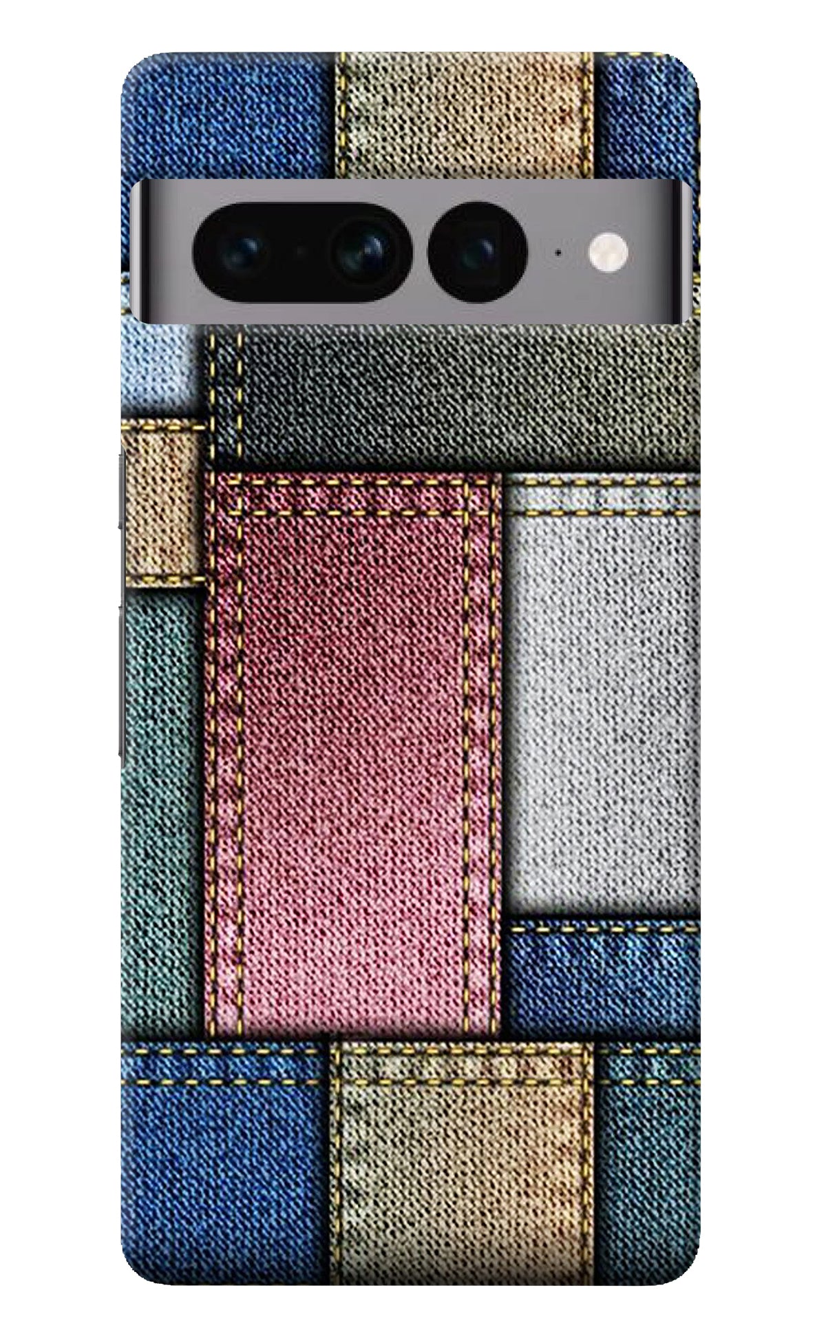 Multicolor Jeans Google Pixel 7 Pro Back Cover