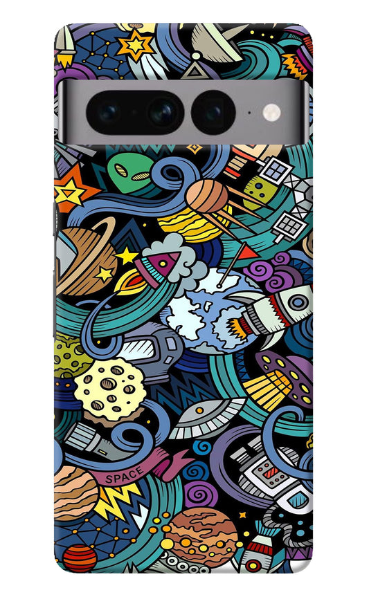 Space Abstract Google Pixel 7 Pro Back Cover