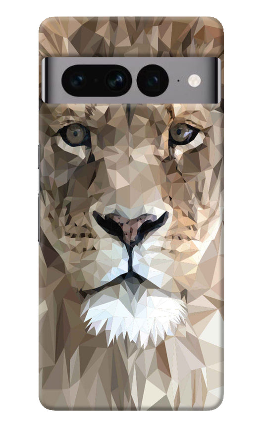 Lion Art Google Pixel 7 Pro Back Cover
