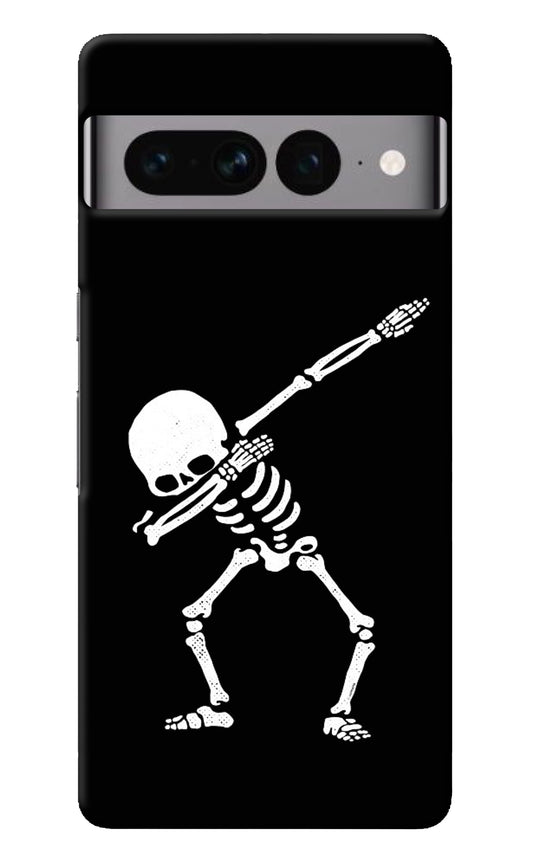 Dabbing Skeleton Art Google Pixel 7 Pro Back Cover