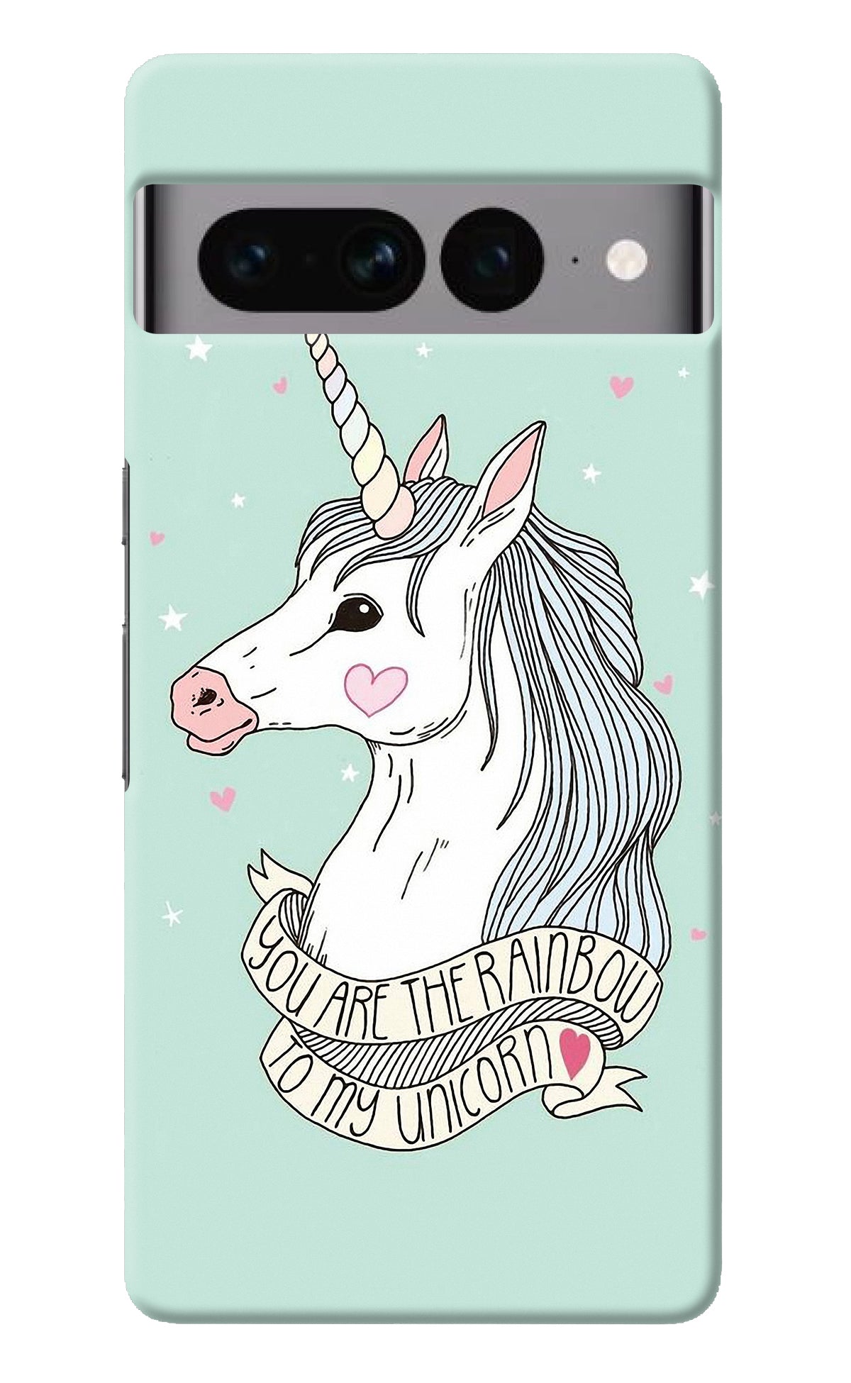 Unicorn Wallpaper Google Pixel 7 Pro Back Cover