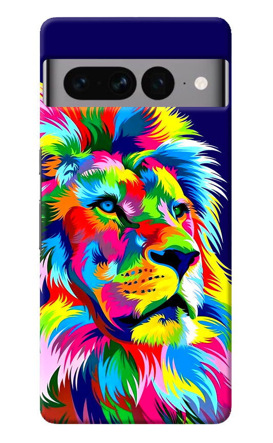 Vector Art Lion Google Pixel 7 Pro Back Cover