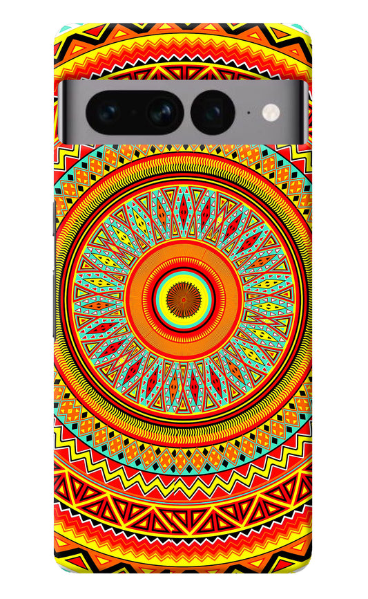 Mandala Pattern Google Pixel 7 Pro Back Cover