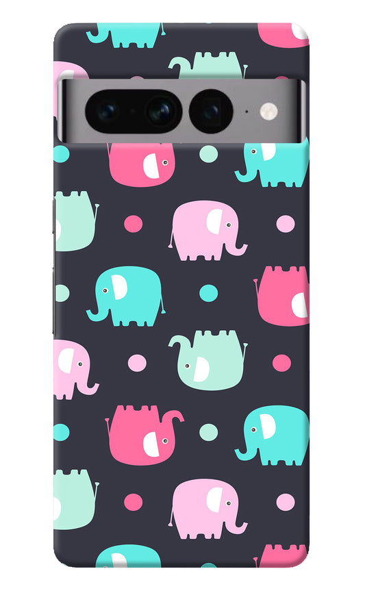 Elephants Google Pixel 7 Pro Back Cover