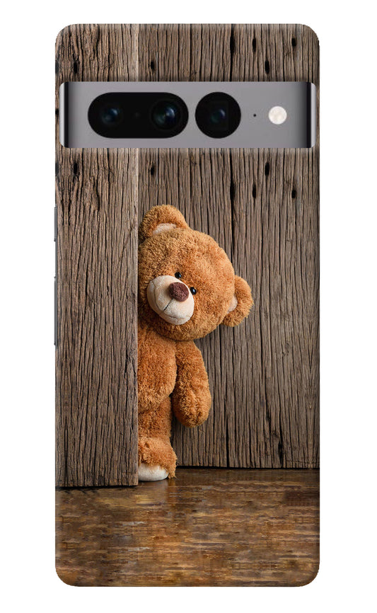 Teddy Wooden Google Pixel 7 Pro Back Cover