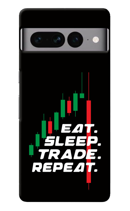 Eat Sleep Trade Repeat Google Pixel 7 Pro Back Cover