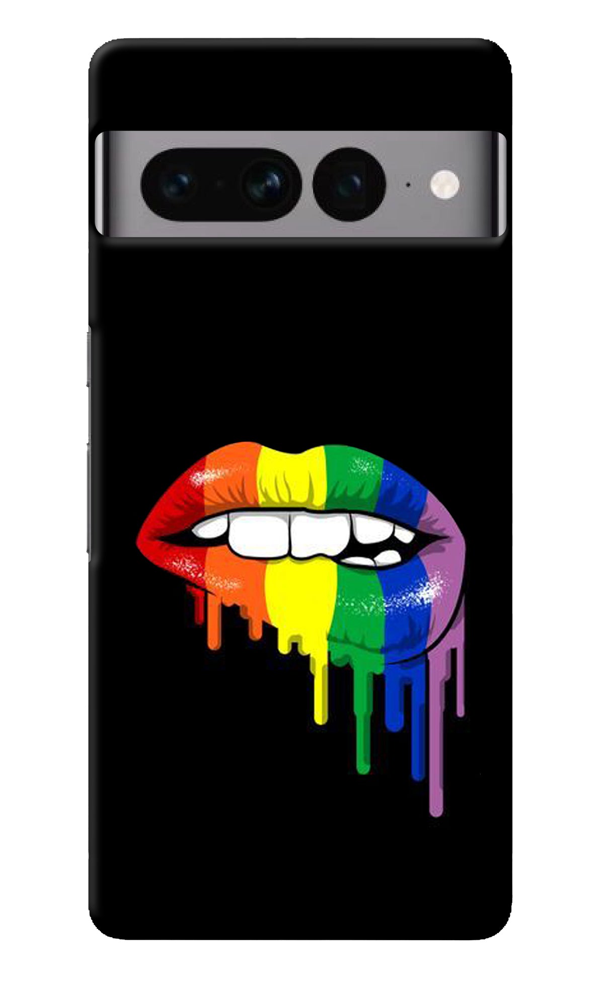 Lips Biting Google Pixel 7 Pro Back Cover