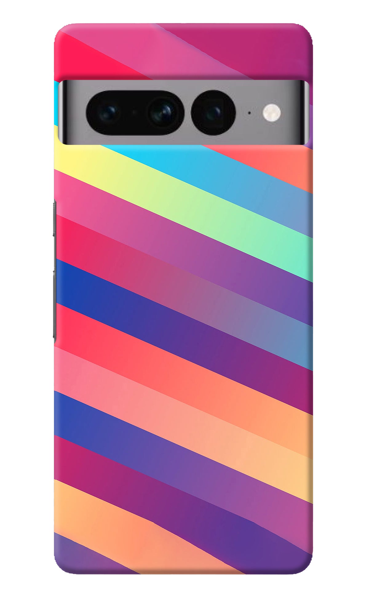 Stripes color Google Pixel 7 Pro Back Cover