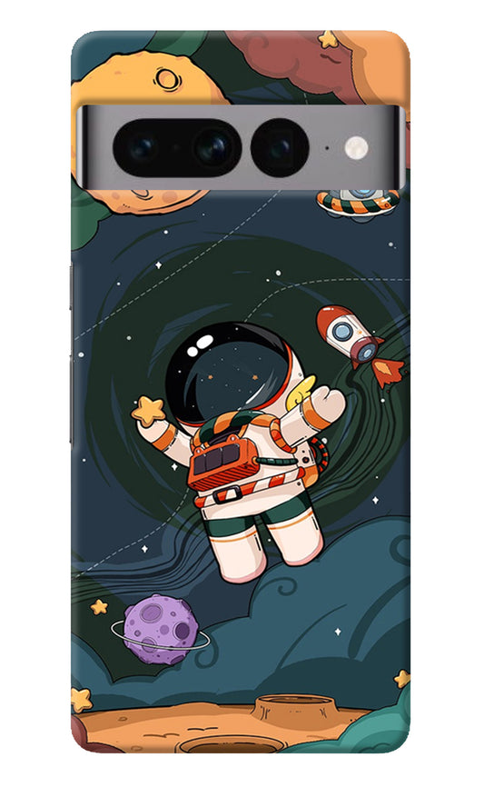 Cartoon Astronaut Google Pixel 7 Pro Back Cover
