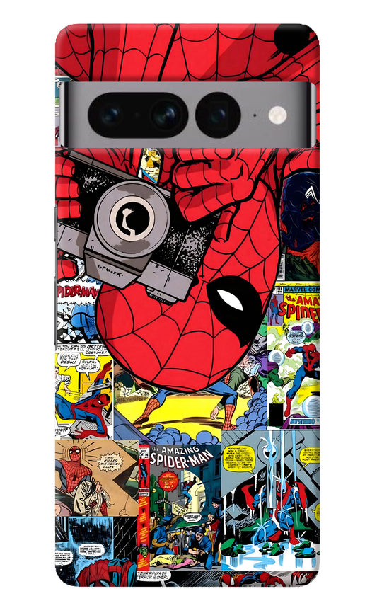 Spider Man Google Pixel 7 Pro Back Cover