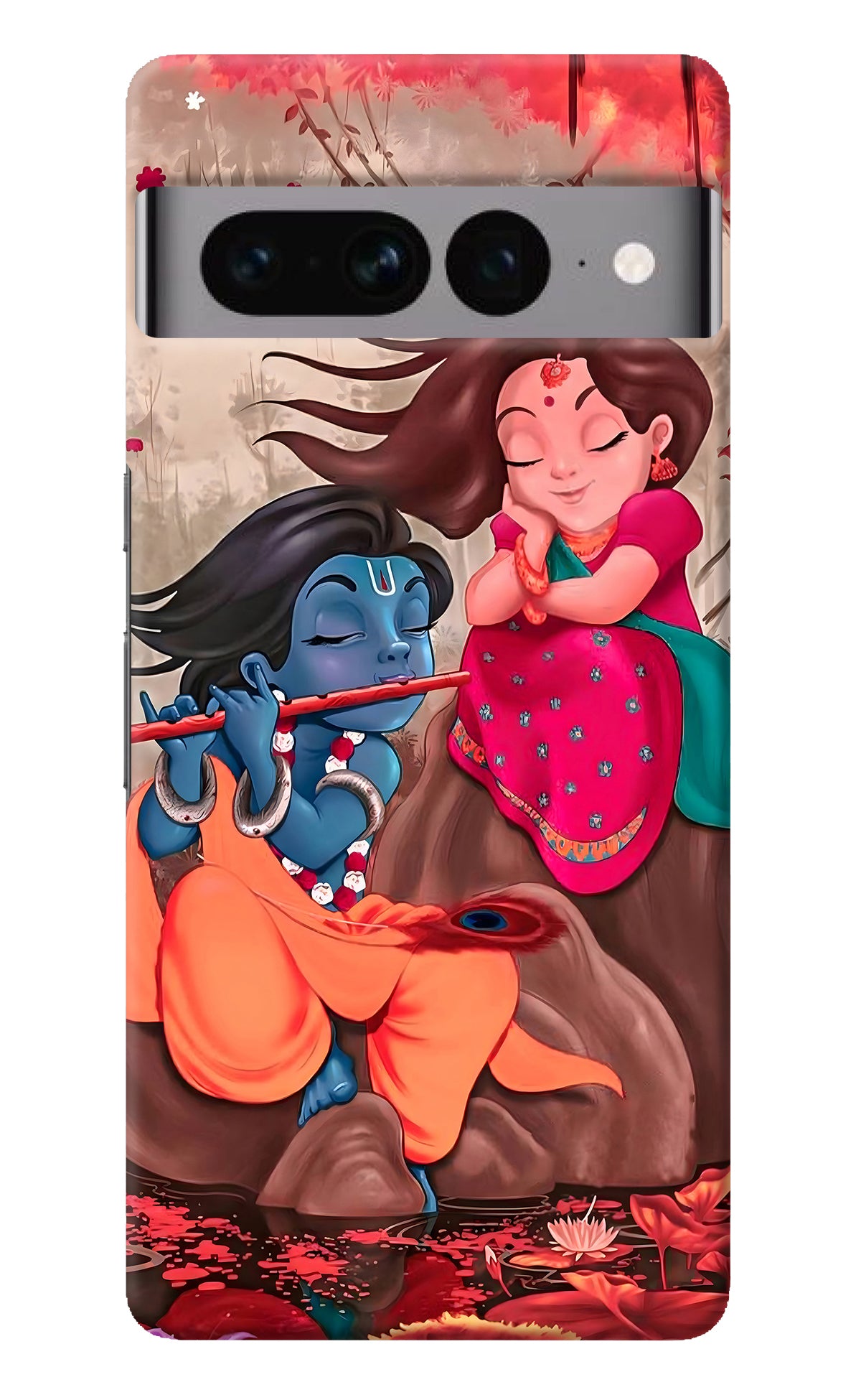 Radhe Krishna Google Pixel 7 Pro Back Cover