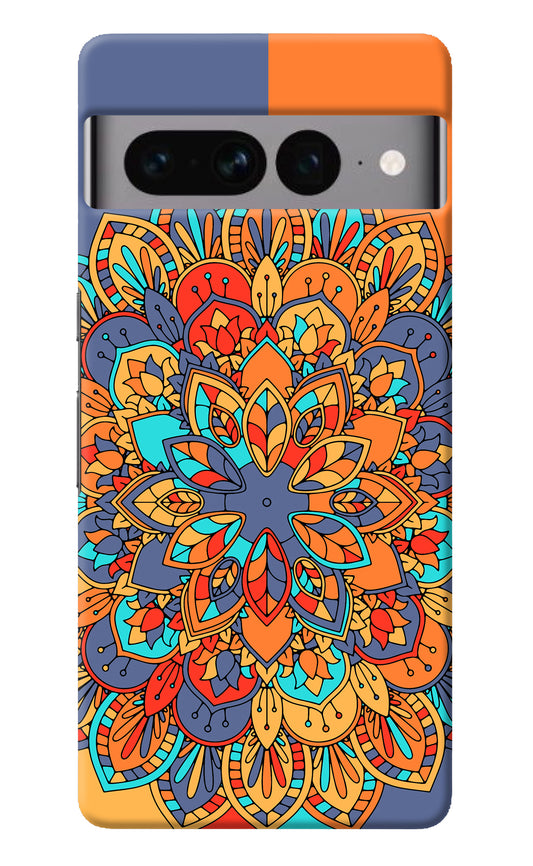 Color Mandala Google Pixel 7 Pro Back Cover